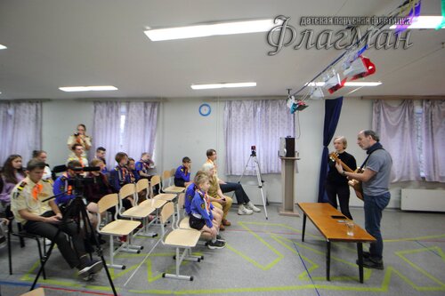 Осенняя сказка, встреча с ветеранами